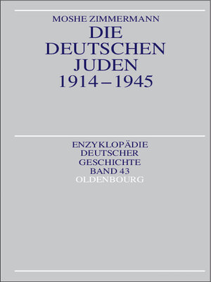 cover image of Die deutschen Juden 1914-1945